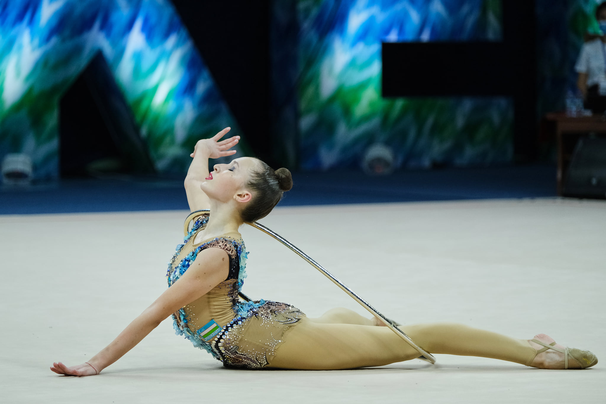 Гимнастка Тахмина Икромова завоевала «серебро» на Кубке мира в Греции (видео)
