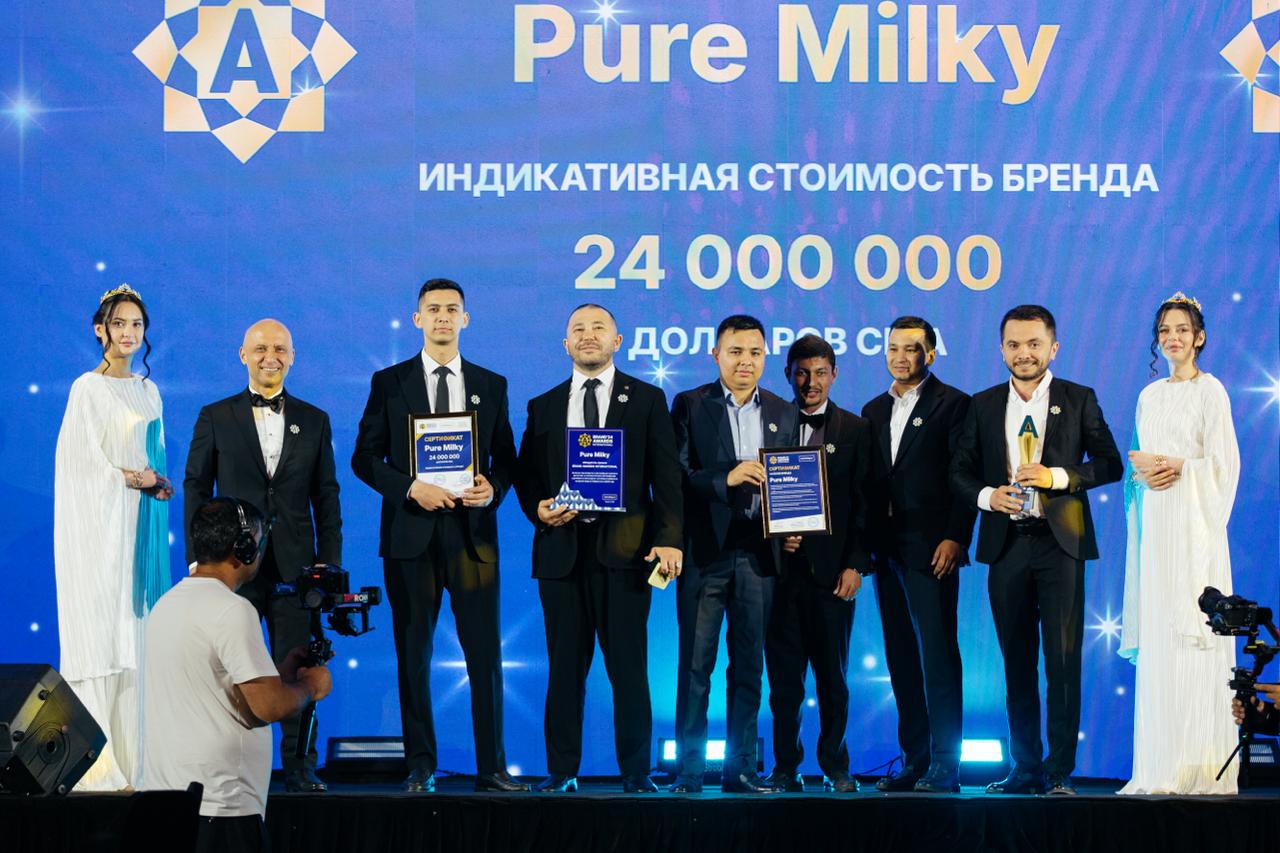 Pure Milky Works получила награду «Бренд года 2024» в категории FMCG молочная продукция