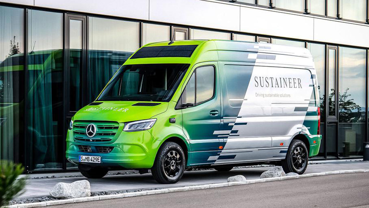 Mercedes-Benz презентовал электрический фургон с запасом хода от одной зарядки в тысячу километров