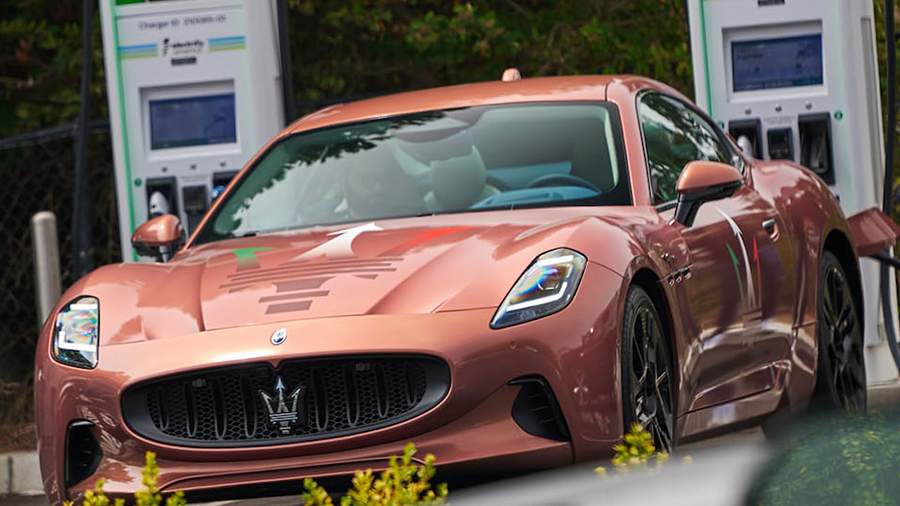 В США заметили электрический Maserati GranTurismo Folgore до дебюта