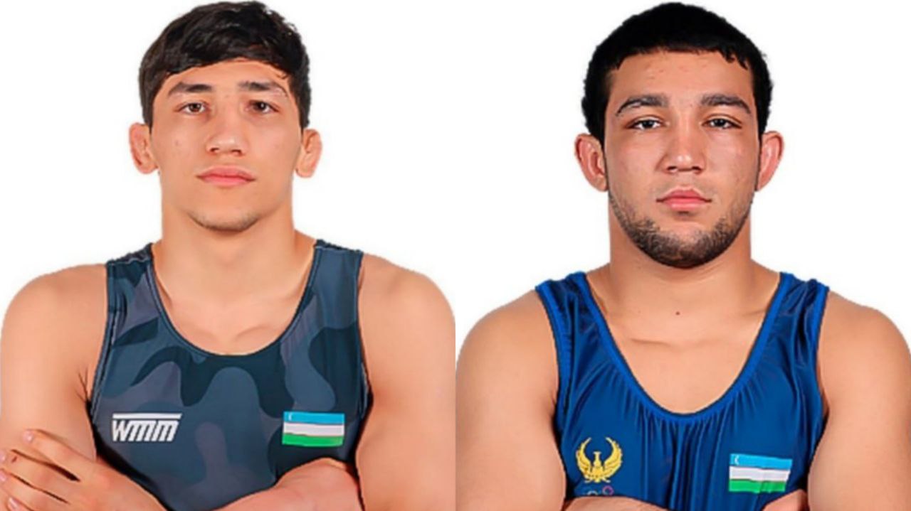Узбекские борцы завоевали две медали на ЧА в Кыргызстане