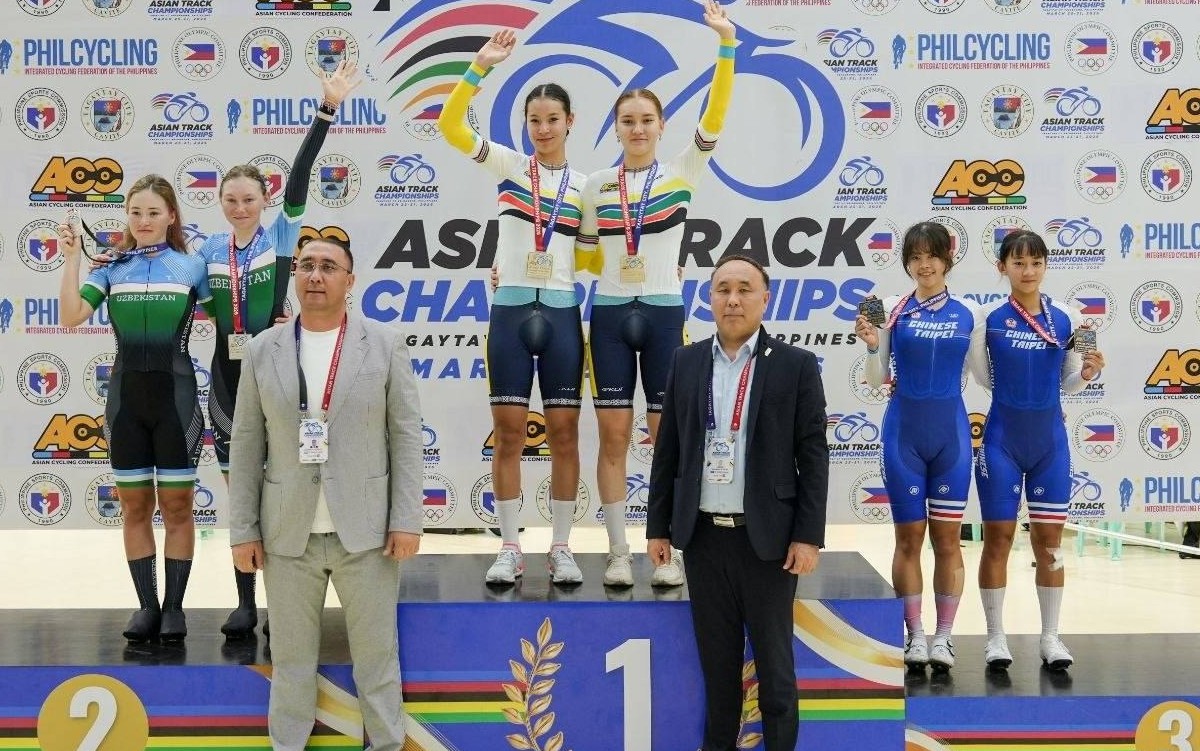 Узбекские велоспортсмены завоевали еще четыре медали на ЧА