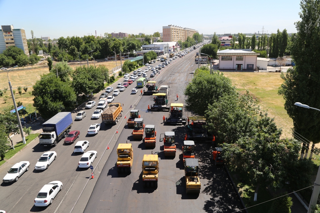 В Ташкенте на месяц перекроют несколько центральных улиц