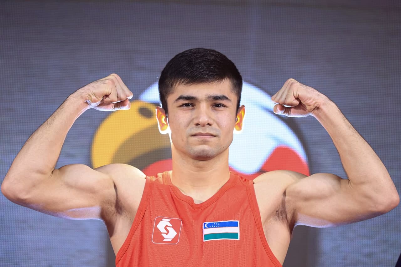 Узбекский спортсмен Шахзод Музаффаров - мировой чемпион