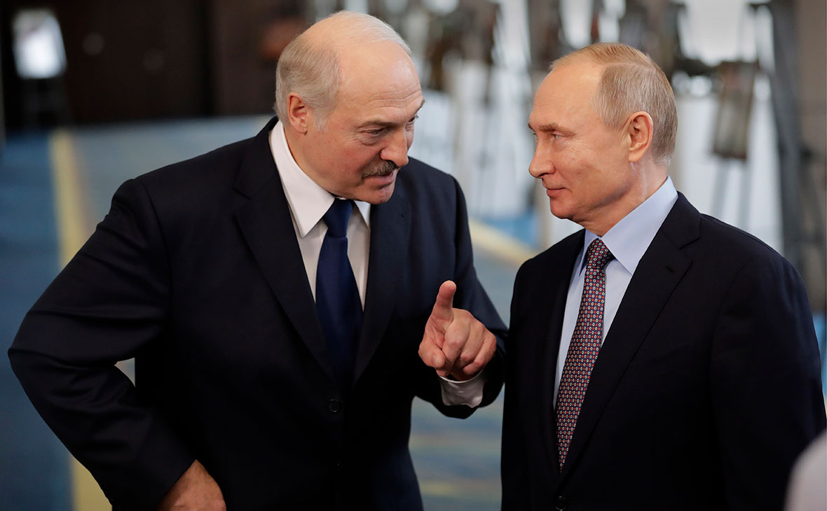 Путин и Лукашенко обсудили ситуацию, которая складывается внутри и вокруг Беларуси