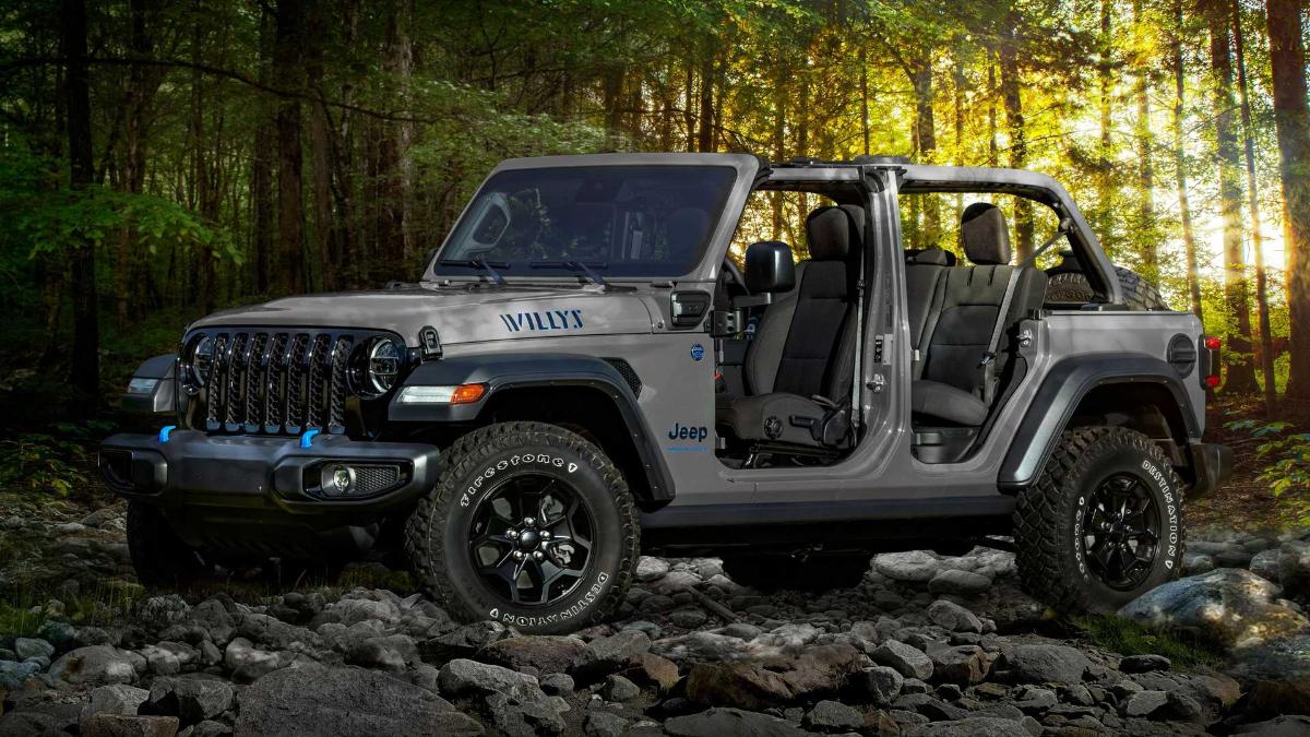 Jeep презентовал гибридный внедорожник Wrangler Willys 4xe