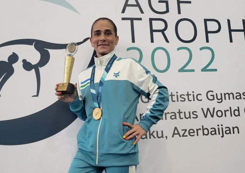 Оксана Чусовитина отметилась золотой медалью на Кубке мира в Баку