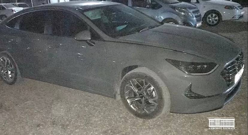 В Намангане остановили водителя Hyundai Sonata со штрафами на 410 млн сумов — видео