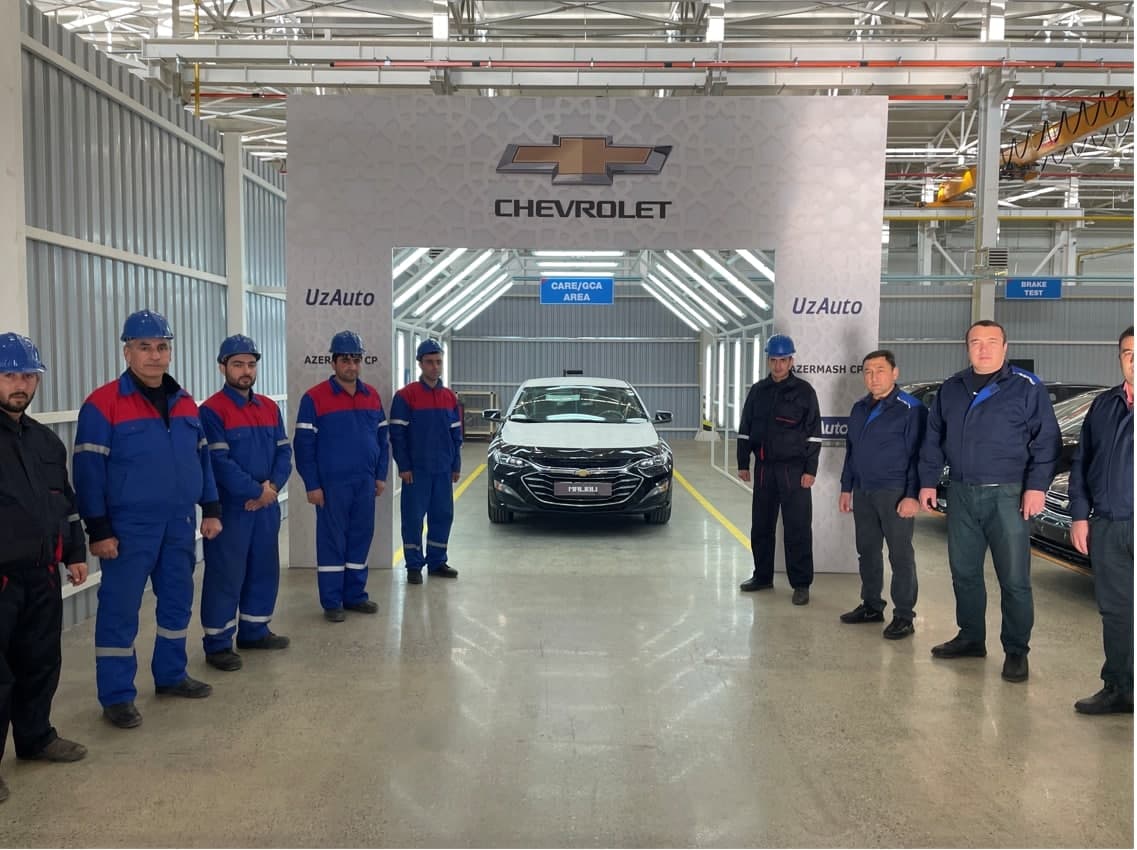 В Азербайджане запущена сборка автомобилей Chevrolet