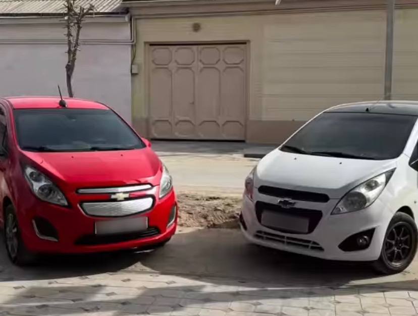 Узбекистанцы столкнули в гонке турбированный и электрический Chevrolet Spark