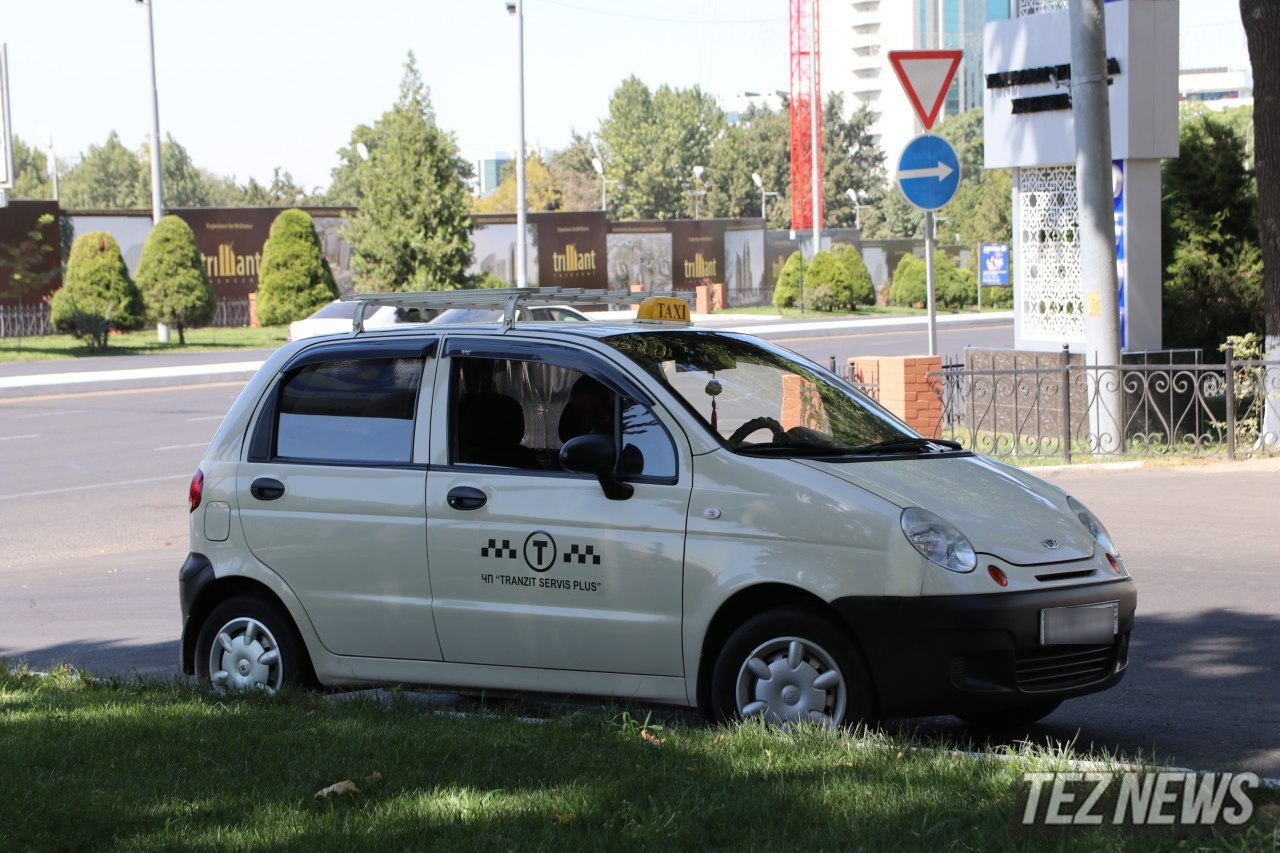 В Андижане водитель Matiz был оштрафован за превышение скорости до 201км/час