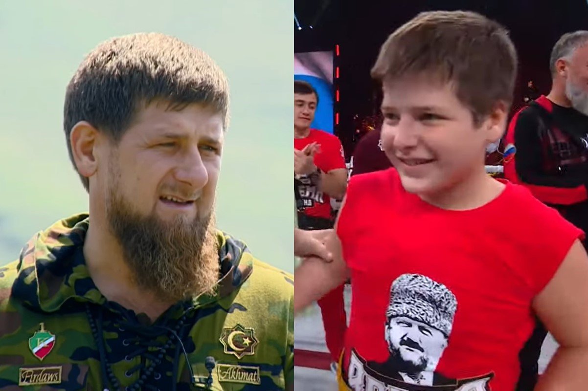 Кадыров видео сына