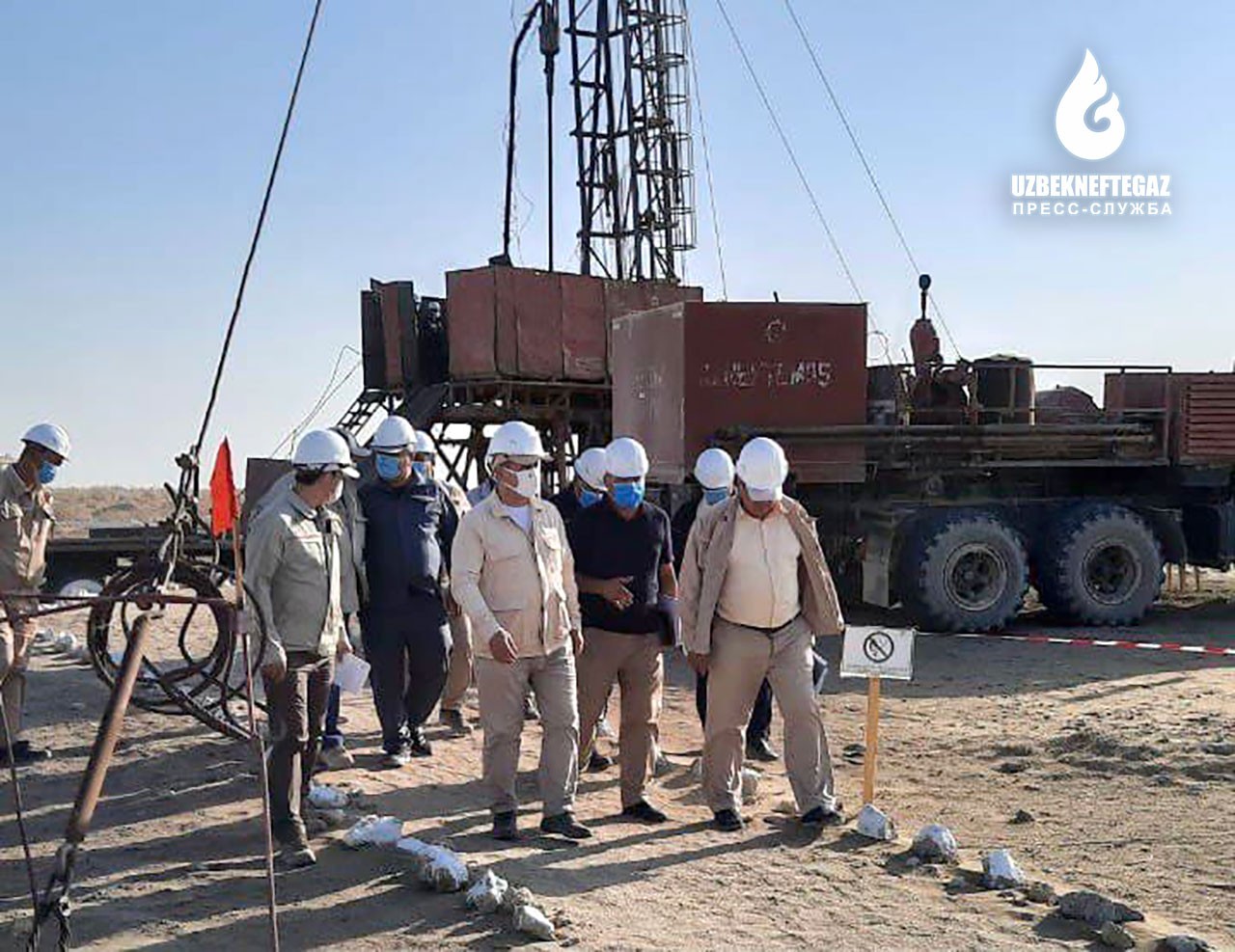 «Узбекнефтегаз»: Председатель Правления посетил Кашкадарью с целью изучения деятельности месторождений природного газа и скважин 