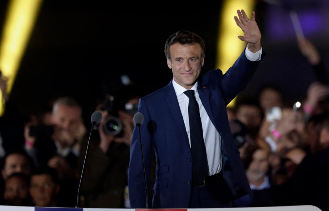 Макрон переизбран президентом Франции
