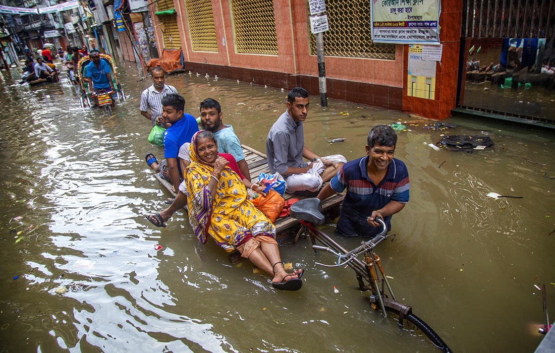 Bangladeshning Sitrang sikloni oqibatlari<br>Foto: EPA