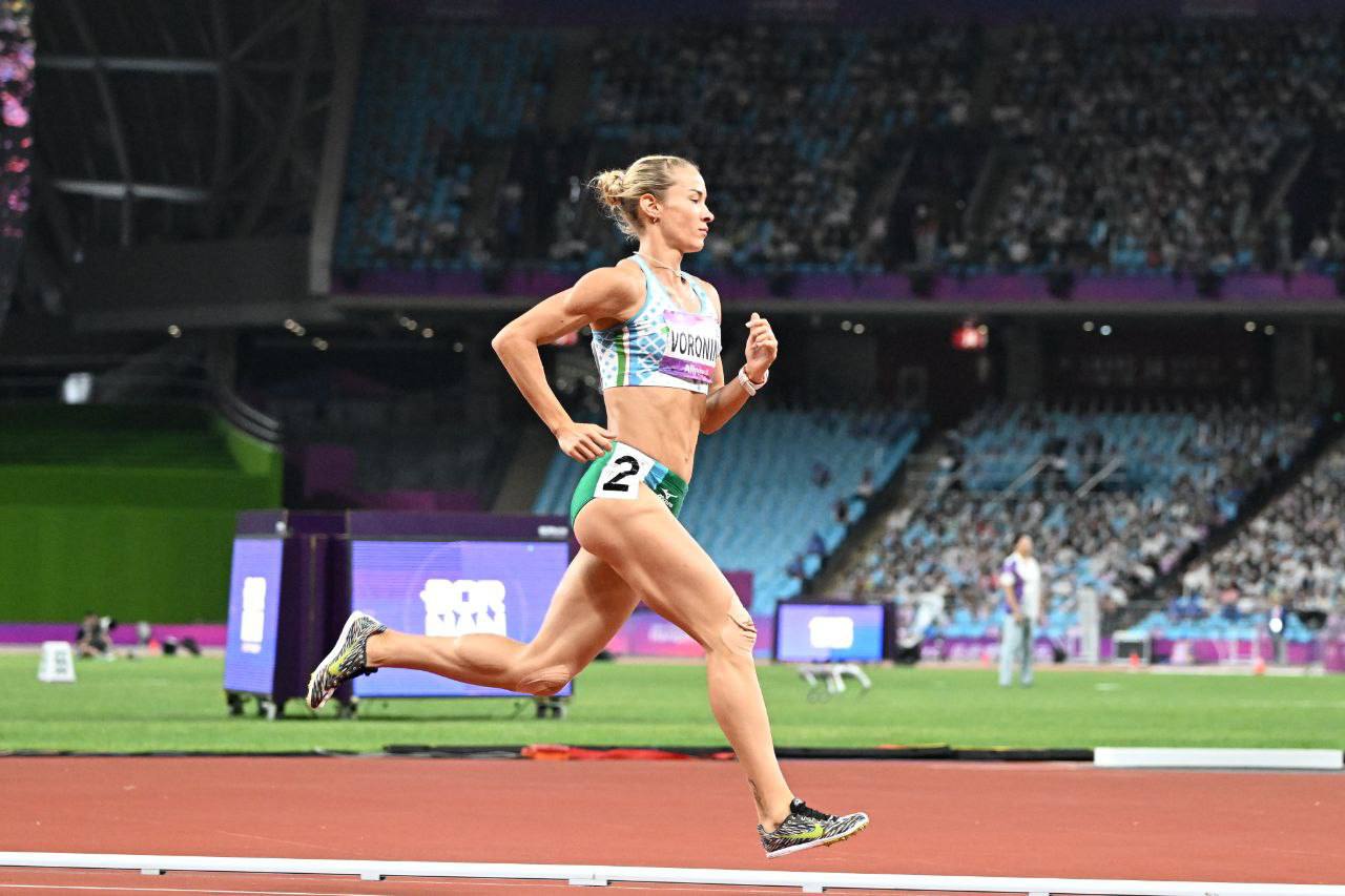 Легкоатлетка Екатерина Воронина стала серебряным призером Азиатских игр