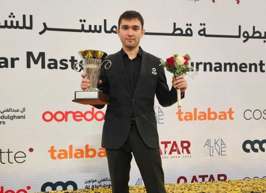 Узбекский шахматист Нодирбек Якуббоев стал чемпионом Qatar Masters Open 2023 (видео)