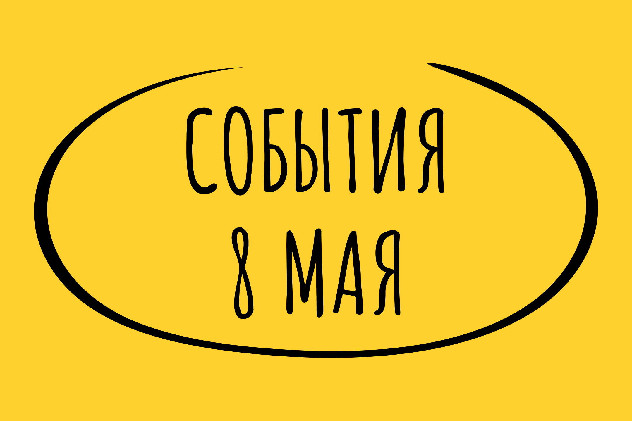 Какие знаменательные события произошли 8 мая