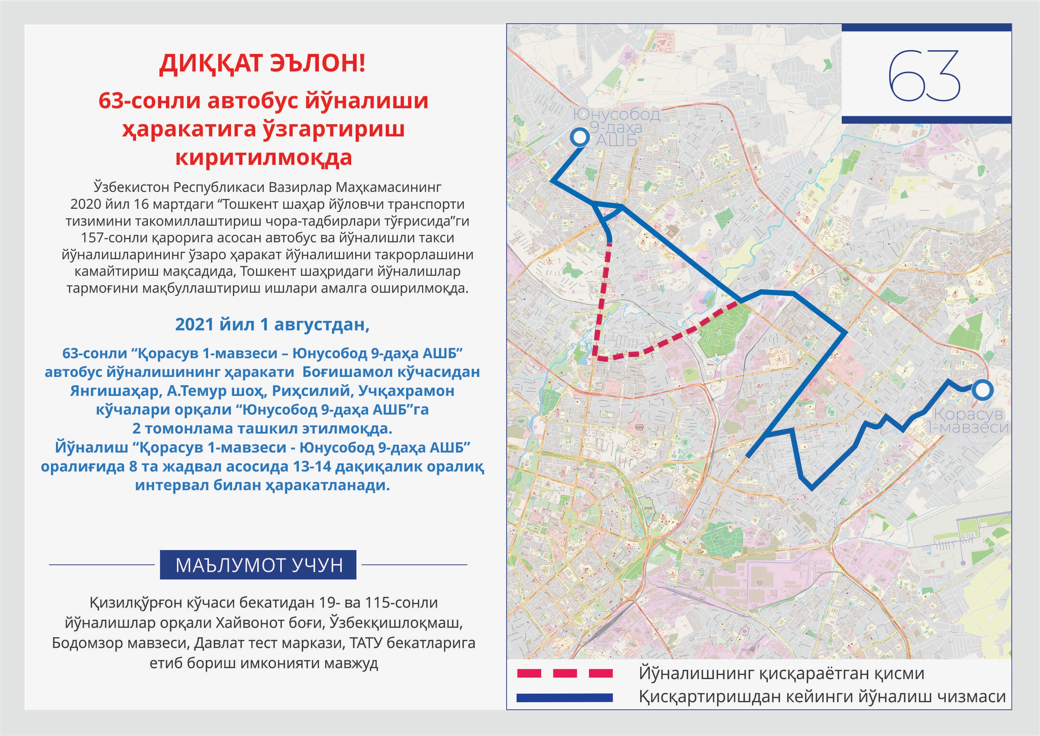 Фото: Управление транспорта Ташкента