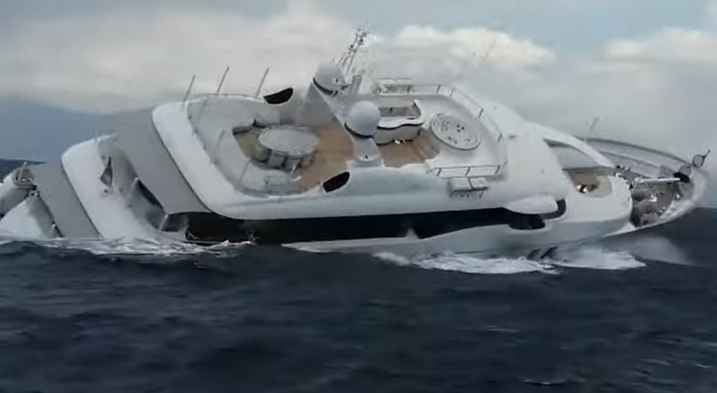 У берегов Италии затонула яхта  российского бизнесмена стоимостью $50 млн — видео