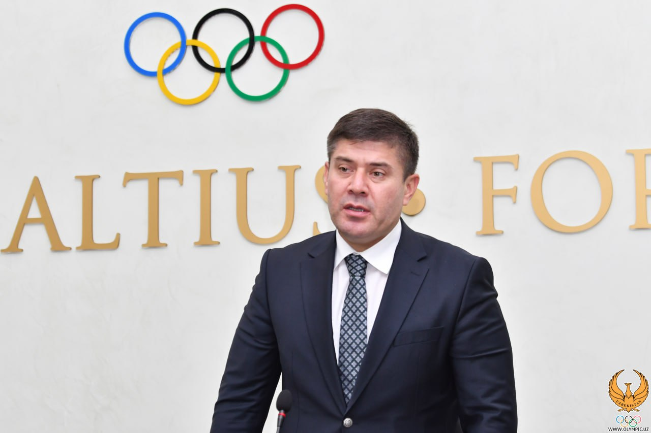 На фото Одил Абдурахманов / НОК
