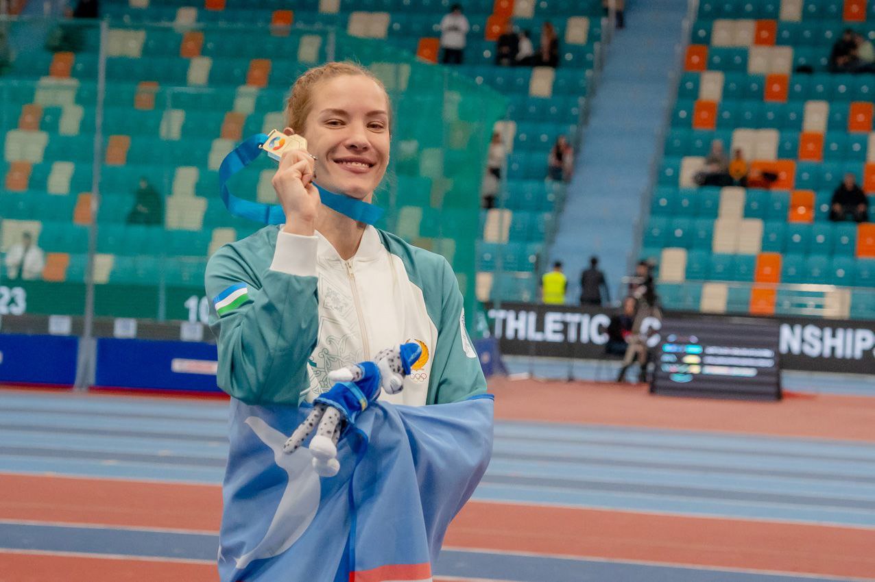 Легкоатлетка Екатерина Воронина стала трехкратной чемпионкой Азии