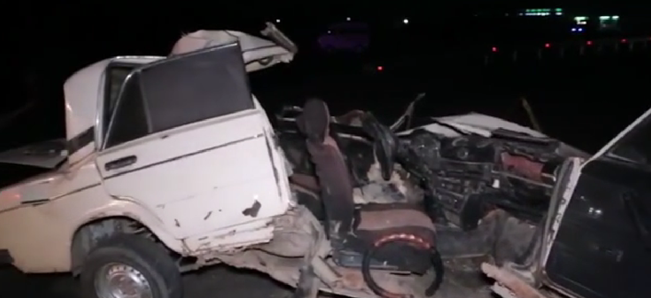 В Сырдарьинской области от «Жигули» ничего не осталось после автокатастрофы - один человек погиб