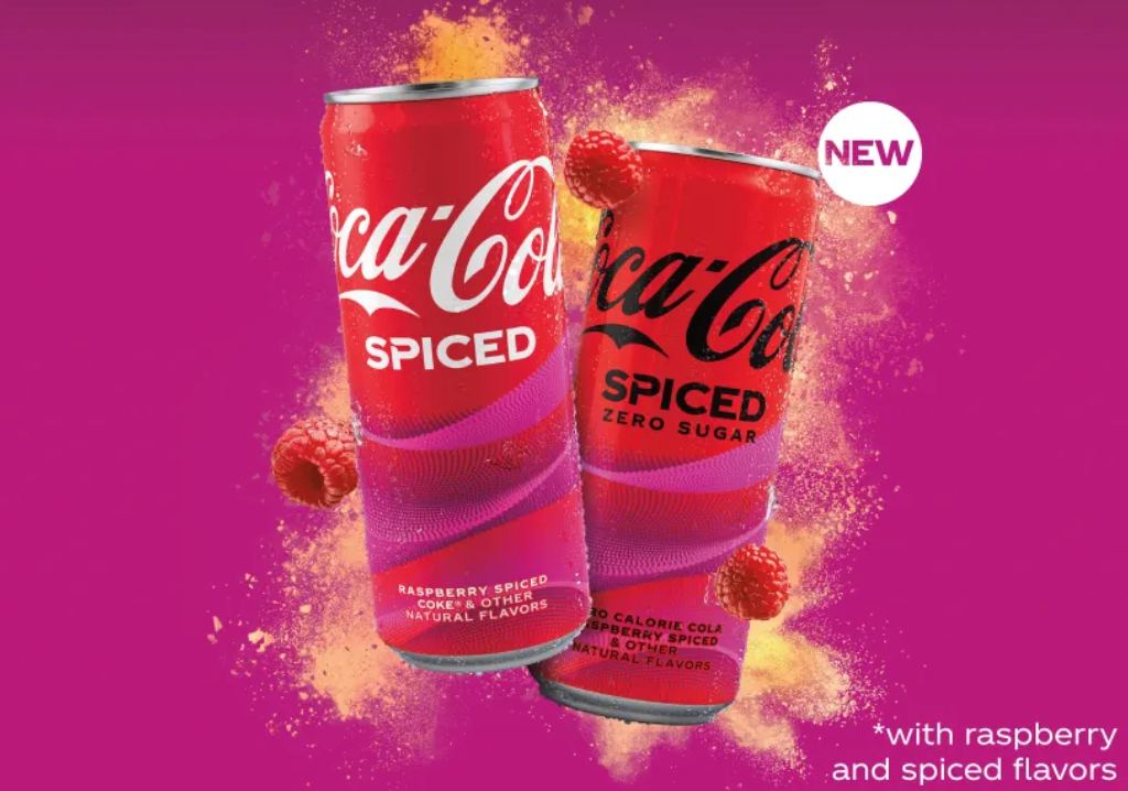 Coca-Cola выпускает напиток со вкусом малины