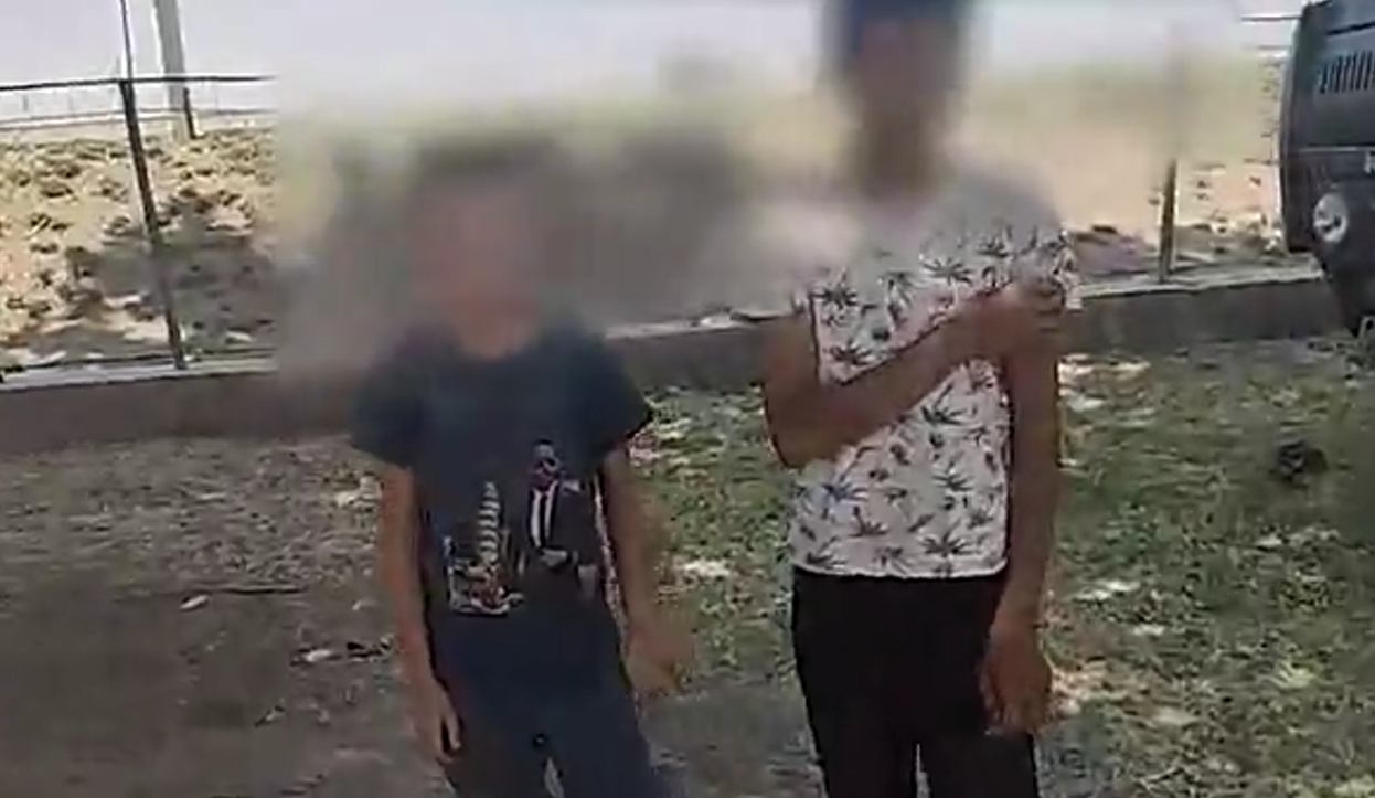 В Сурхандарьинской области «Камазом» без номеров управлял 13-летний мальчик – видео