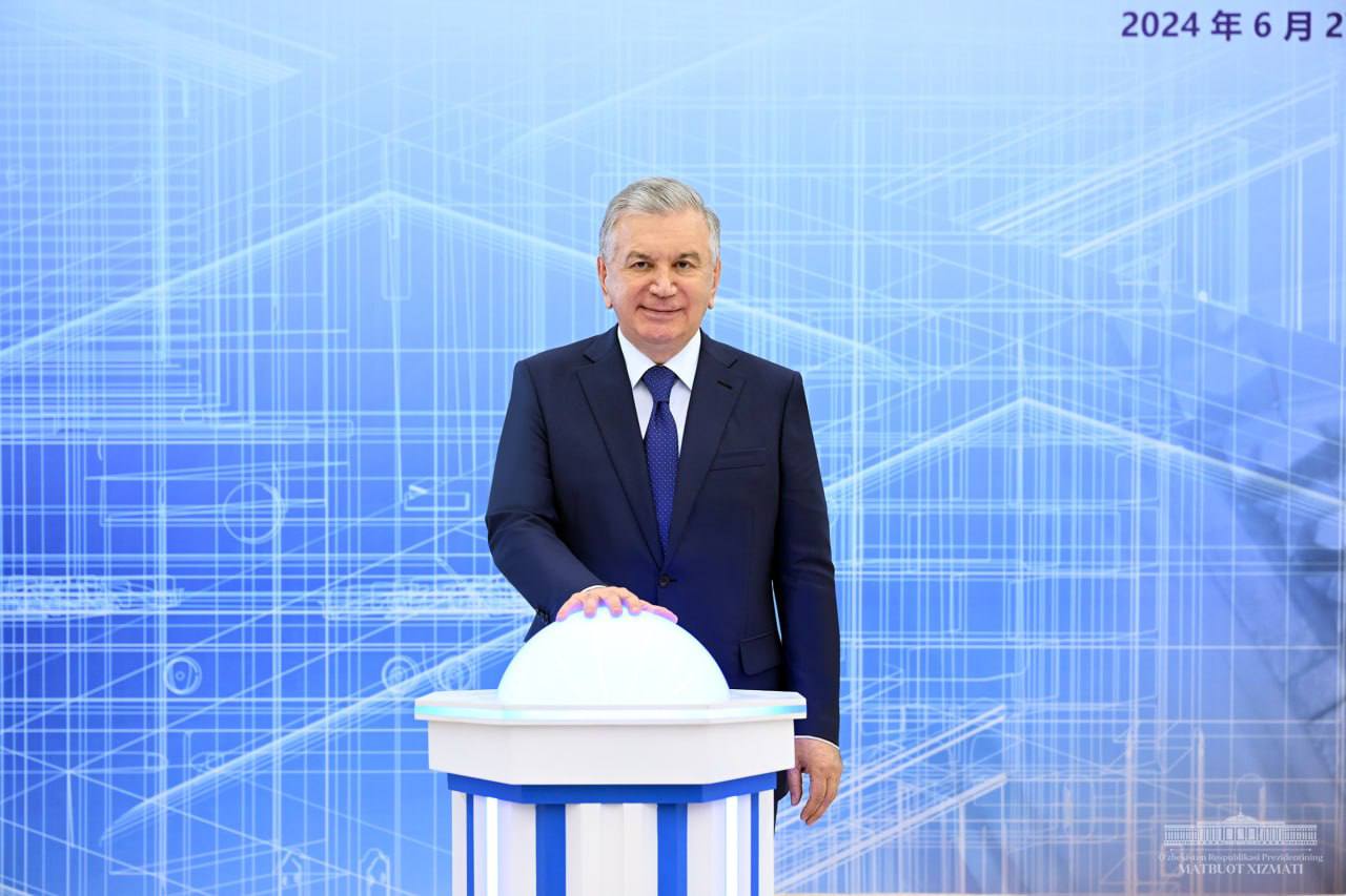 Шавкат Мирзиёев запустил первые инвестиционные проекты в технопарке Заамина