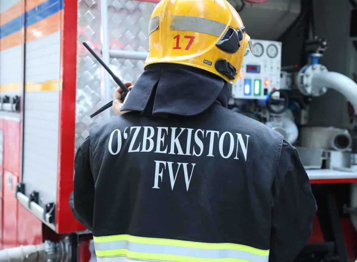 Toshkentda qandolat ishlab chiqarish korxonasining omborxonasi yonib ketdi