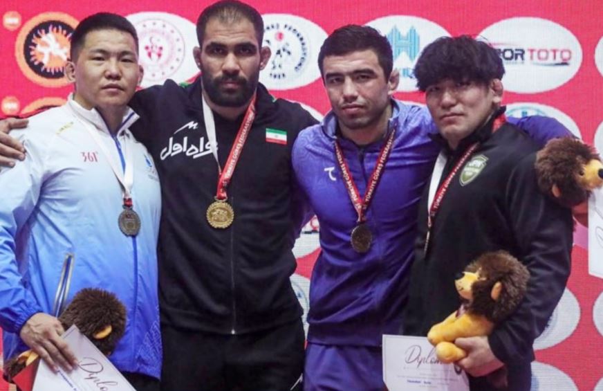 Узбекский борец Бобир Исламов завоевал «бронзу» на турнире в Турции