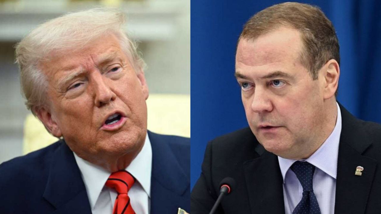 «Он вступает на очень опасную территорию». Трамп призвал Медведева следить за словами