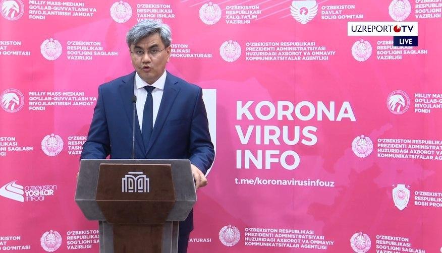 Обид Хакимов: «Если не усилить карантин в Узбекистане, то число зараженных коронавирусом к декабрю может достичь 64 тысяч»