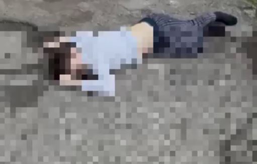 В Ташкенте мужчина упал с большой высоты (видео 18+)
