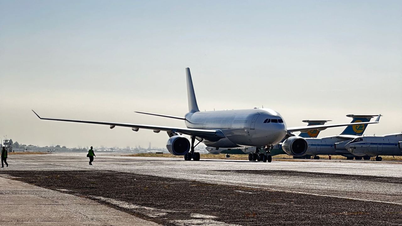 В Узбекистан прибыл Airbus A330-300 авиакомпании Panorama Airways