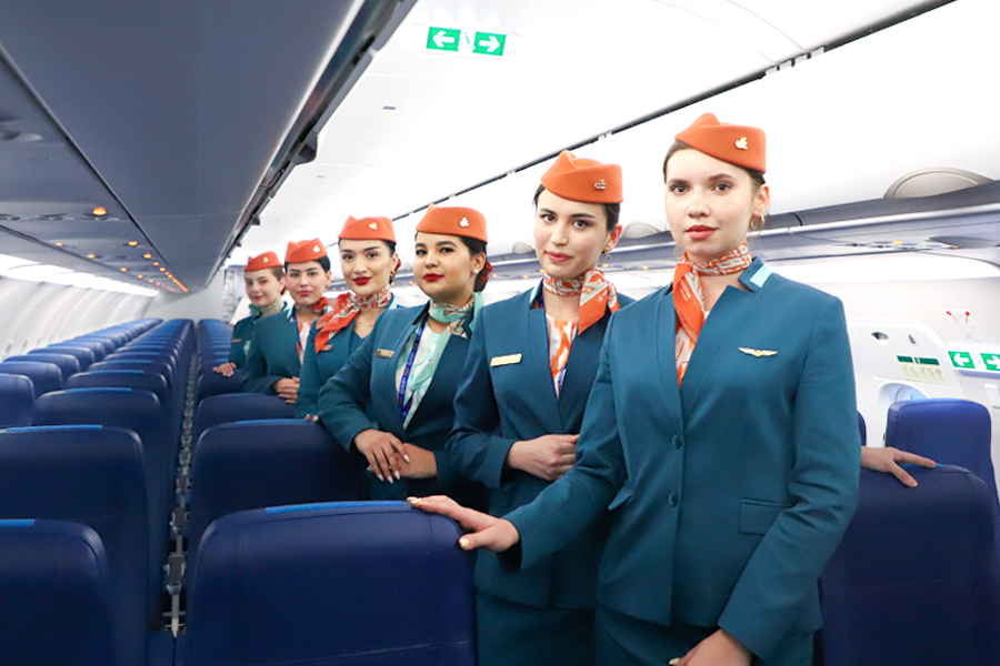 Uzbekistan Airways продолжает набор на обучение бортпроводников