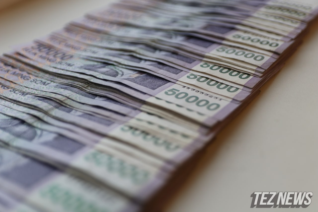 С начала года узбекистанцам выплатили зарплату в размере 82 трлн сумов