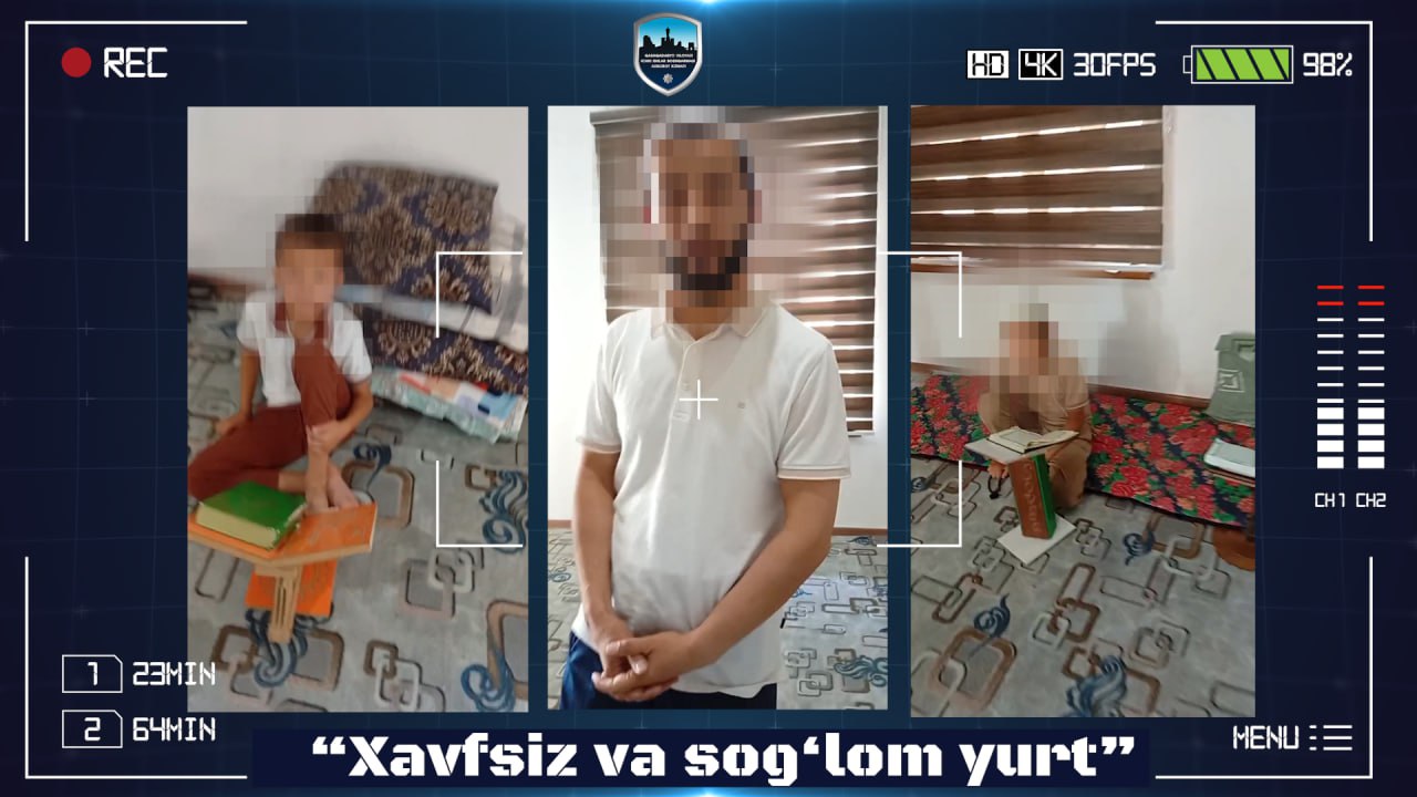 Qashqadaryoda uyida noqonuniy diniy taʼlim berib kelgan shaxs aniqlandi