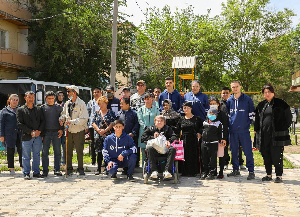 ERIELL Group устроила благотворительную акцию в Бектемирском районном отделении Общества инвалидов Узбекистана в канун Рамадан хайита
