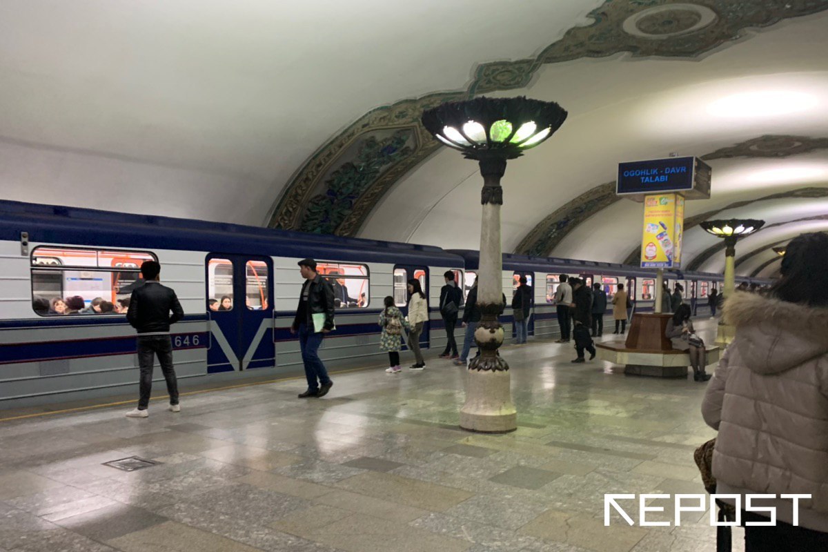 Ташкентское метро впервые обслужило миллионного пассажира