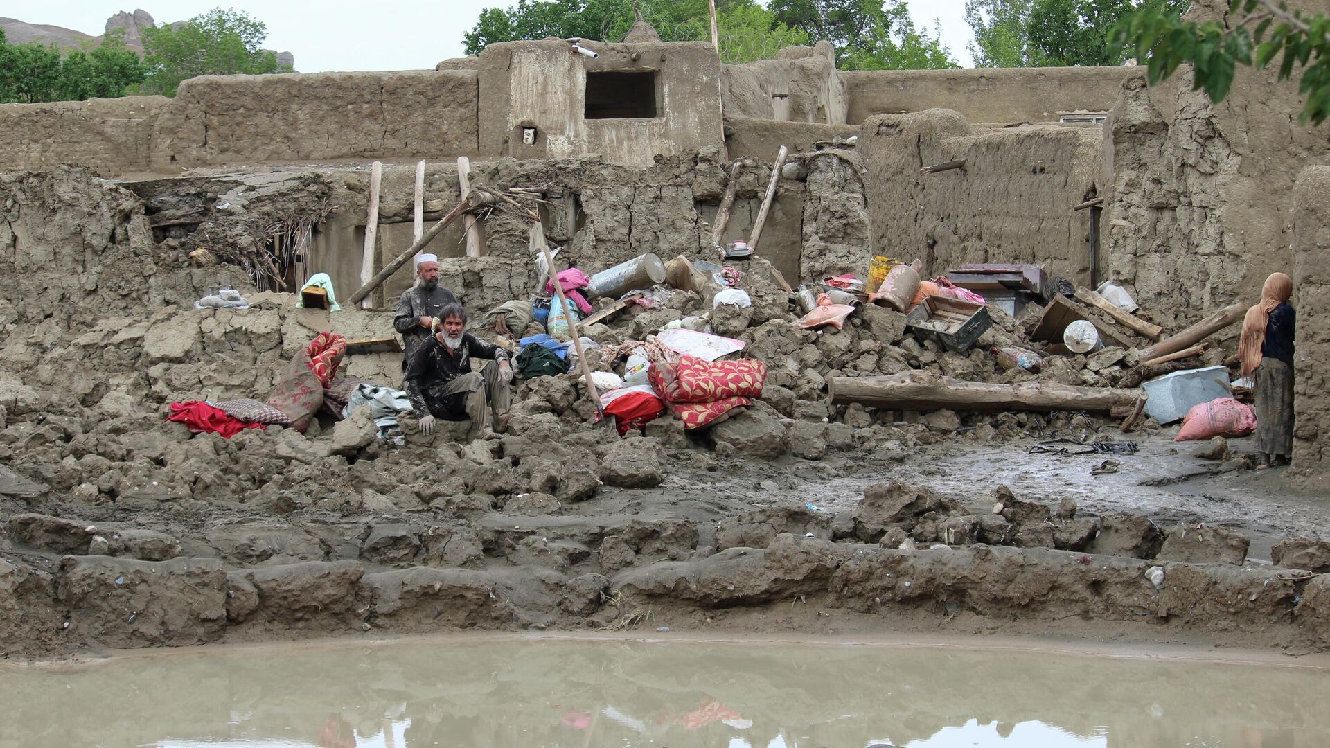 В Афганистане из-за наводнений погибли по меньшей мере 20 человек