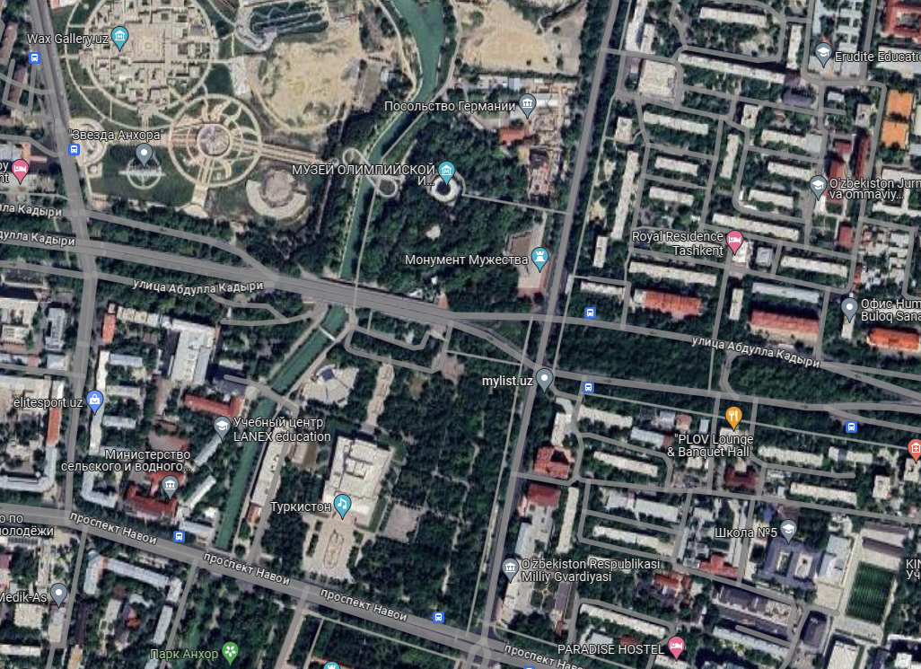 Одну из центральных улиц Ташкента частично перекроют