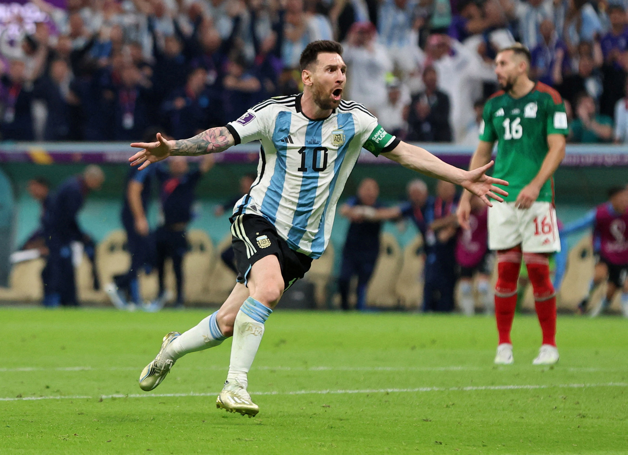 Аргентина переиграла Мексику во втором тайме — видео