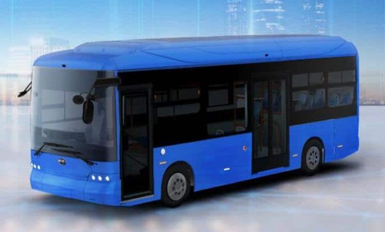 BYD презентовал новый электрический автобус с запасом хода на 250 км