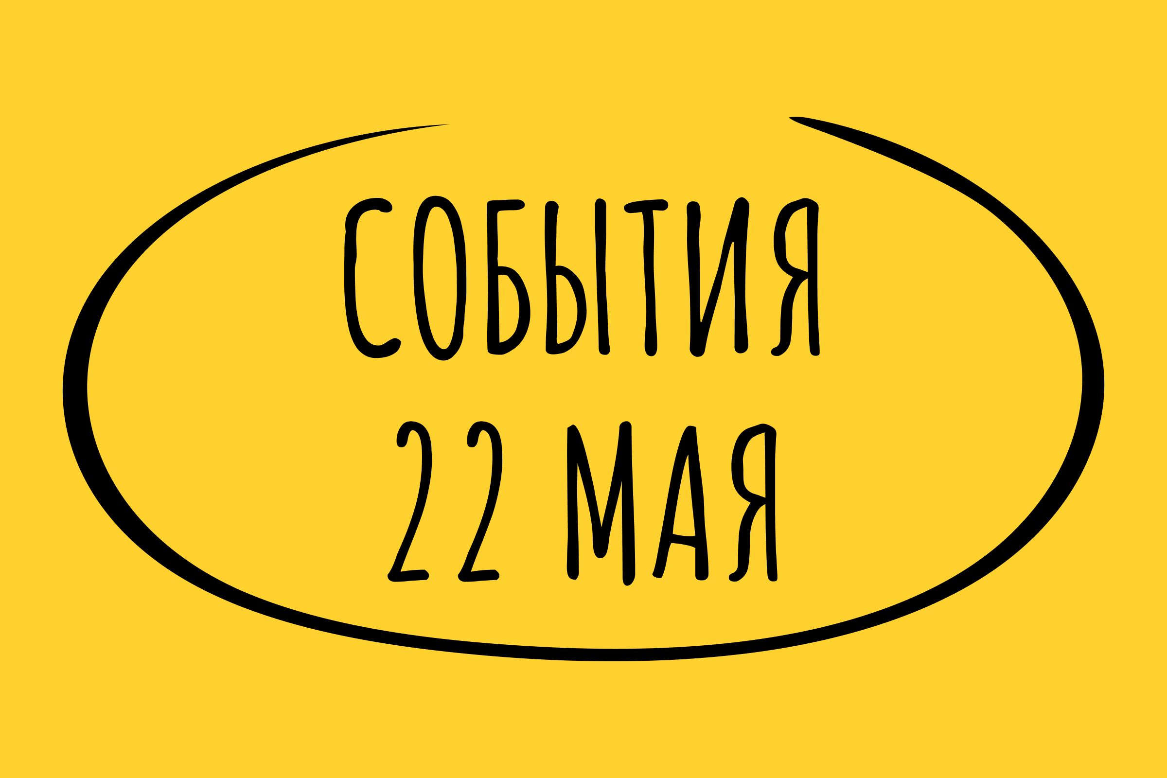 Какие знаменательные события произошли 22 мая