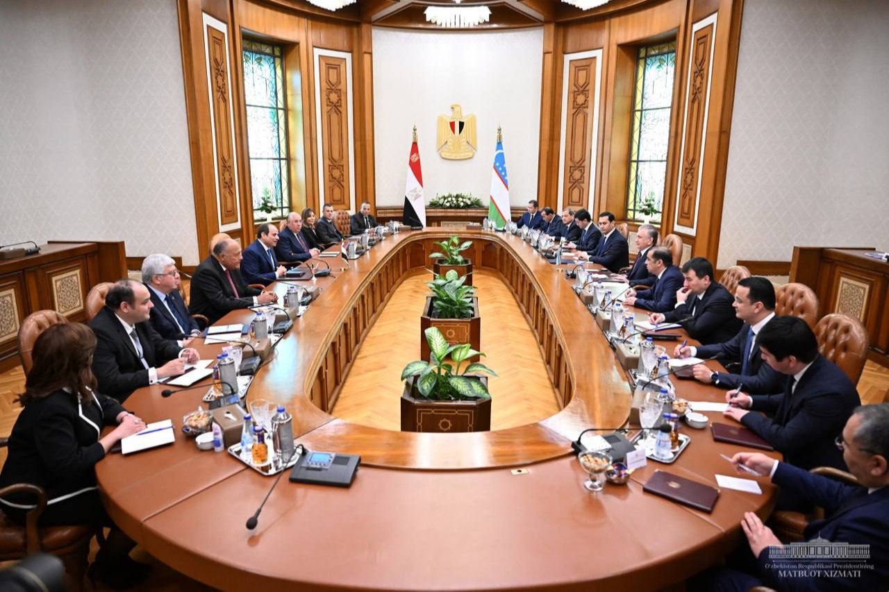 Президенты Узбекистана и Египта провели переговоры в Каире — главное