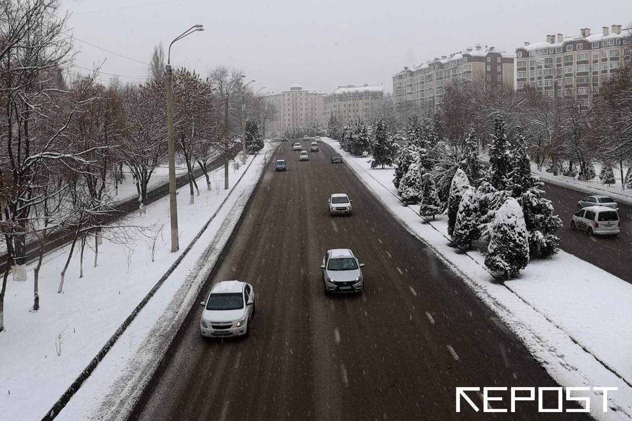 Узбекистанцев ждут снег и похолодание до -20 градусов