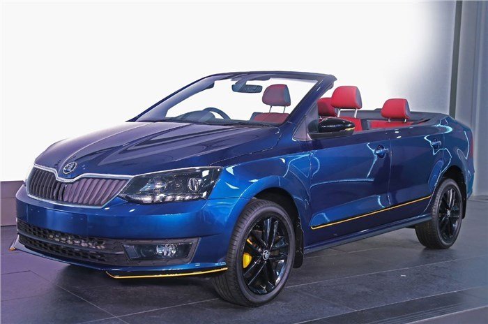 Skoda Rapid переделали в кабриолет