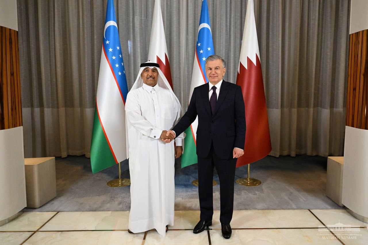 Шавкат Мирзиёев встретился с главами крупных катарских компаний (фото)